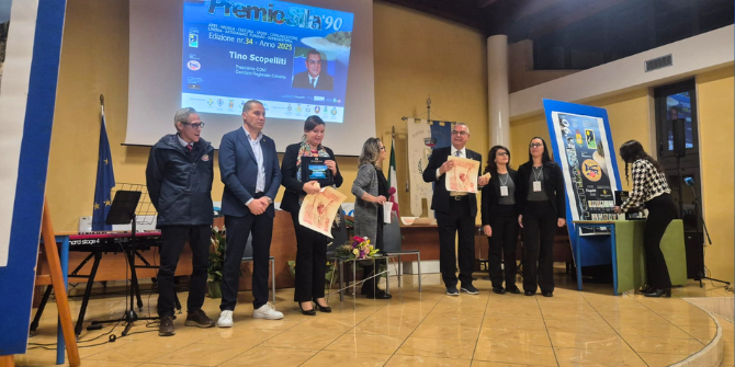 Al presidente del Coni Calabria Scopelliti il premio Sila ’90