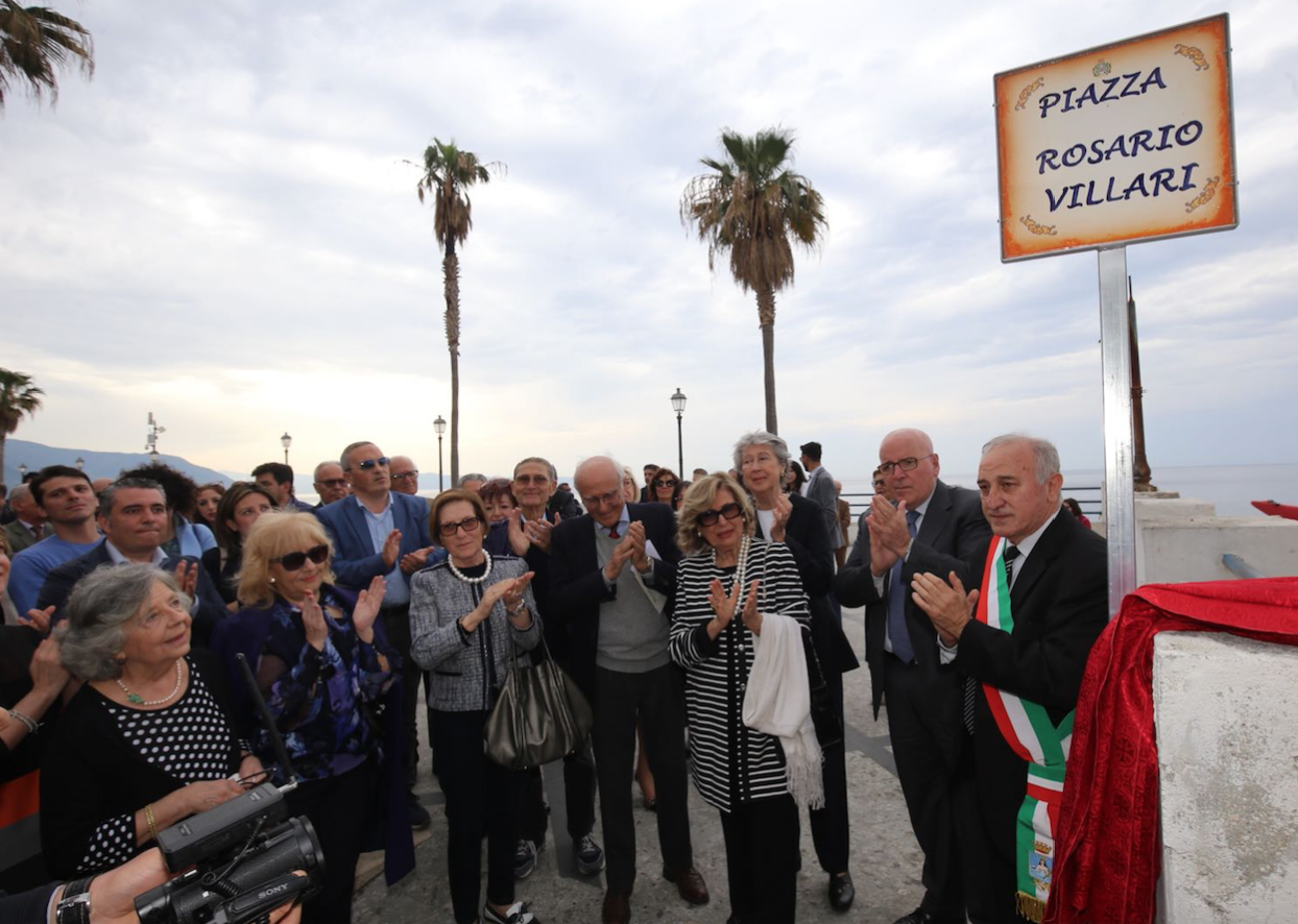 A Bagnara una piazza intitolata a Rosario Villari