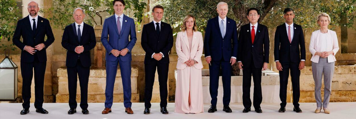 Al via in Puglia il G7, Meloni accoglie i leader mondiali – FOTO