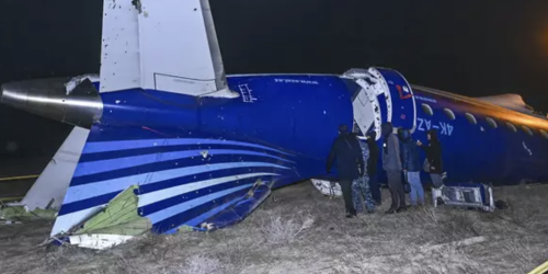 Mistero sull'aereo azero caduto