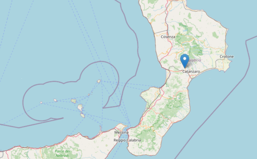 Sciame sismico nel catanzarese: altre tre scosse nelle ultime ore