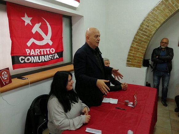 Rizzo presenta i due candidati calabresi del Partito Comunista alle europee