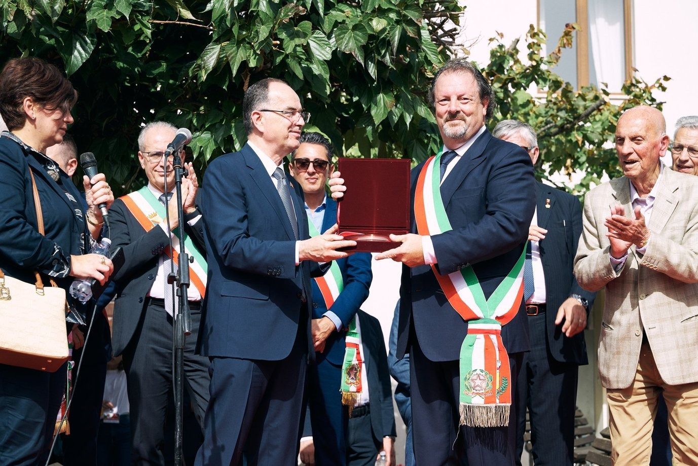 Vena di Maida in festa per la visita del presidente Begaj