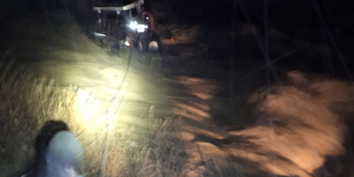 Paura nel Reggino, uomo bloccato nel torrente in piena salvato dai vigili del fuoco