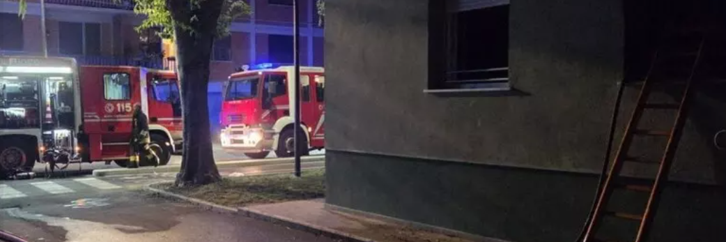 Incendio in un palazzo a Lucca, 2 morti e 13 feriti