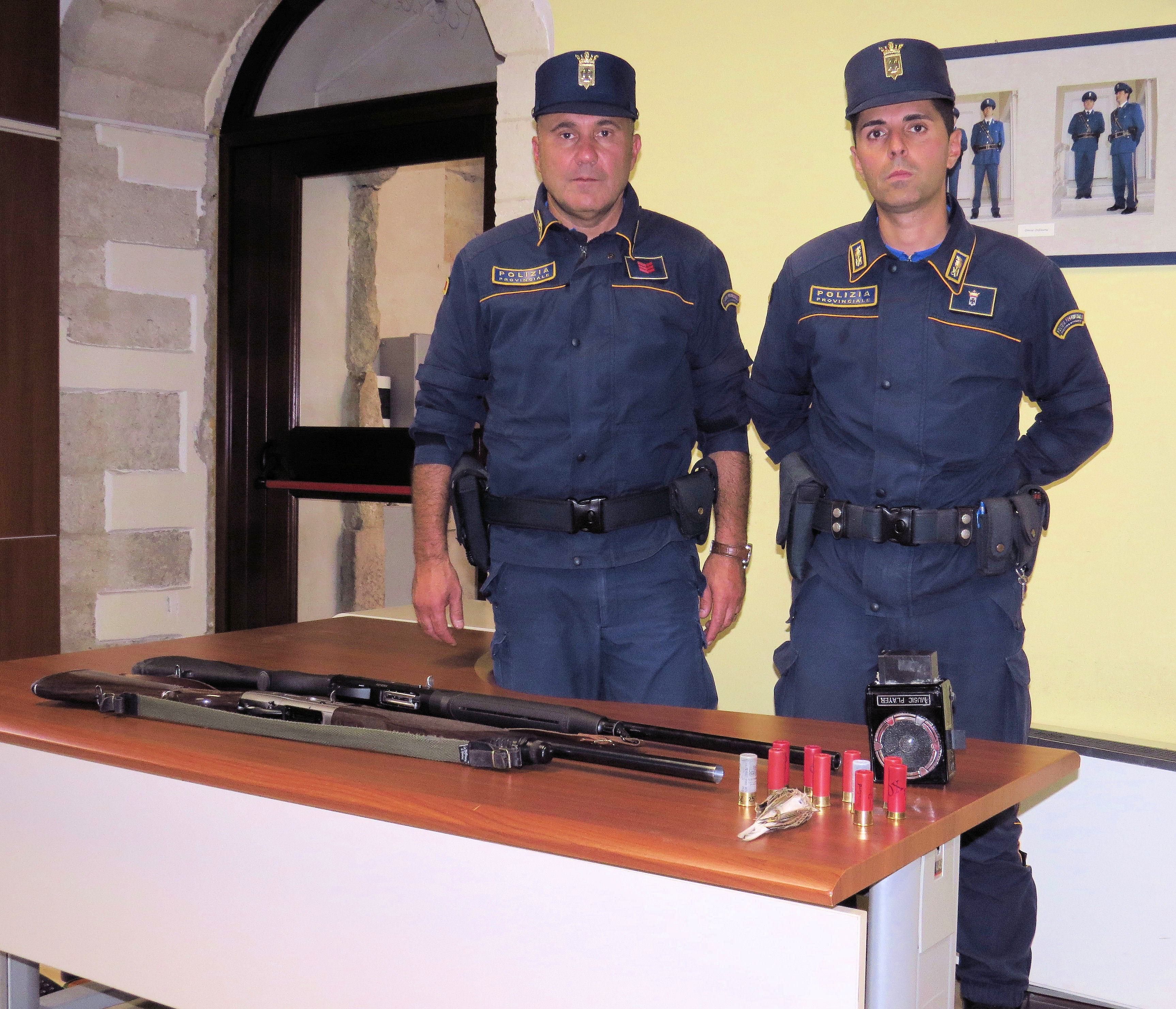 Bracconaggio, denunciate due persone