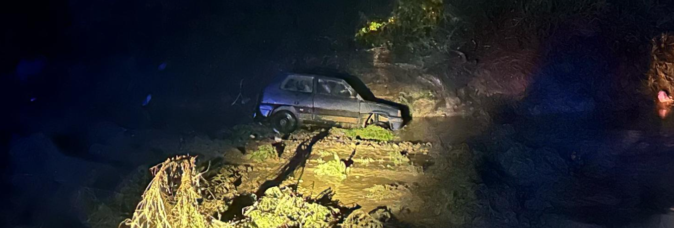 Auto in un torrente, trovato il cadavere del disperso