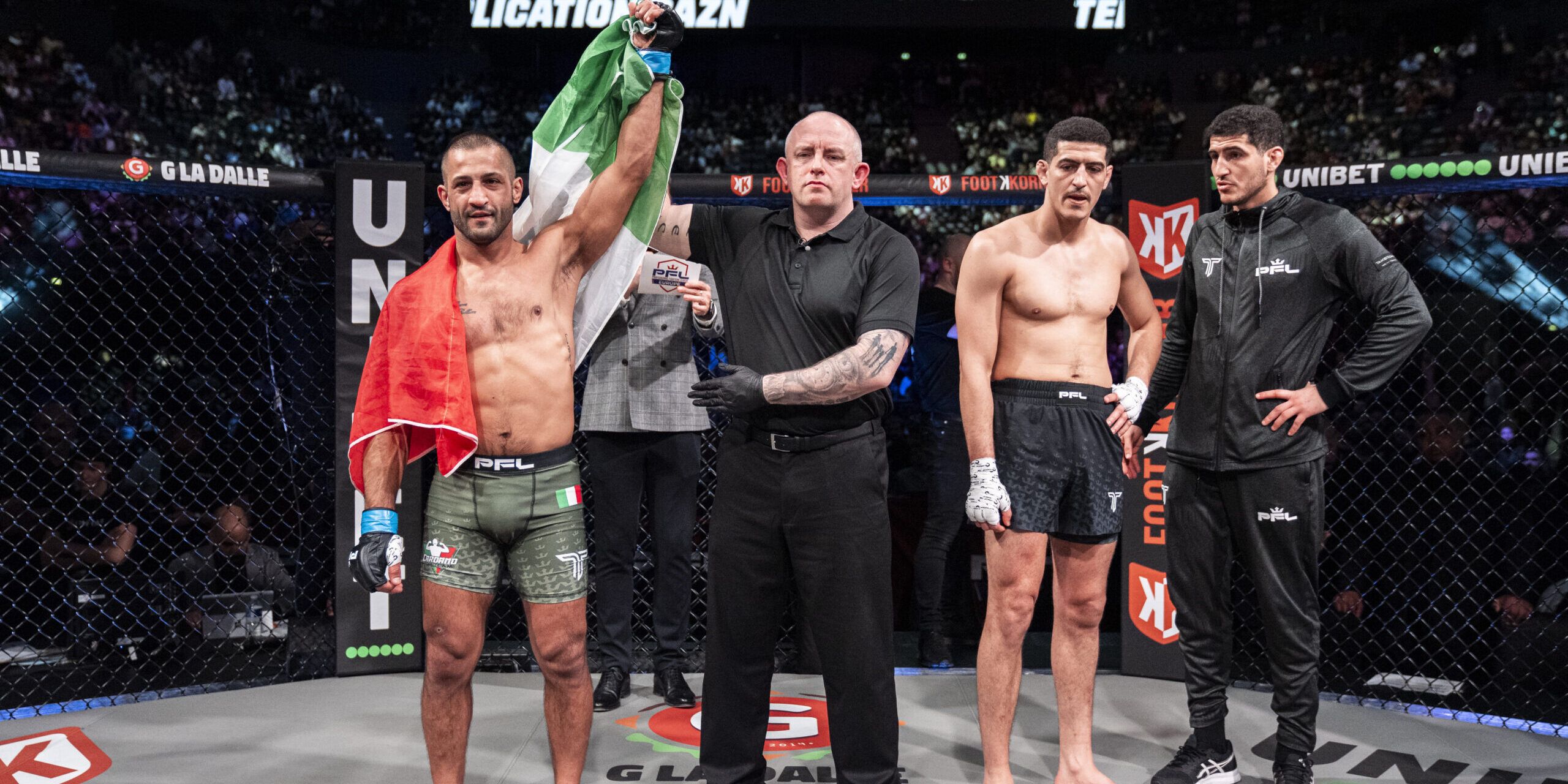 Nuova impresa del lametino Daniele Miceli, passa alla regular season del Pfl Europe