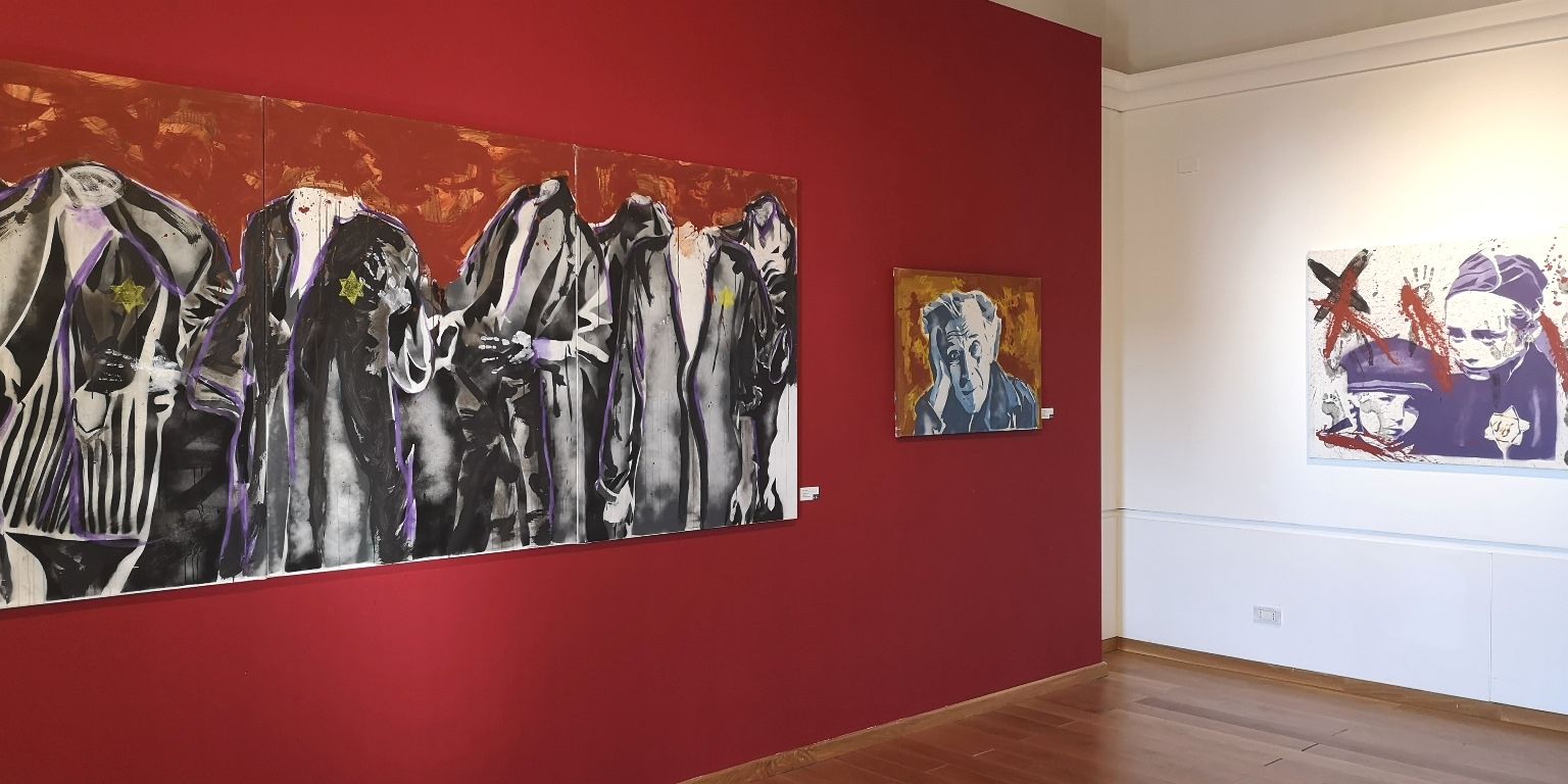 Catanzaro, un sopravvissuto alla Shoah visita la mostra al Complesso San Giovanni