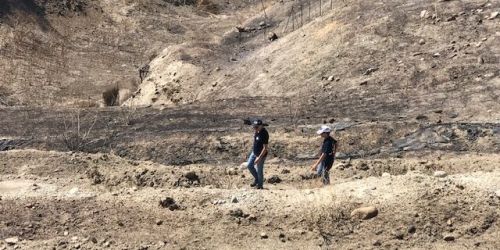 incendi ex discarica lazzaro