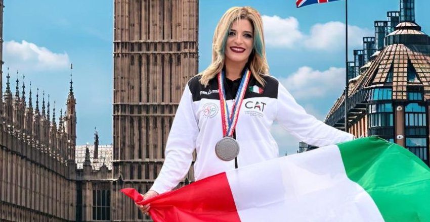 La calabrese Anna Pisano sul podio ai mondiali di hairstyling