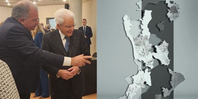 Opera identitaria, ecco l’omaggio di Confindustria a Mattarella