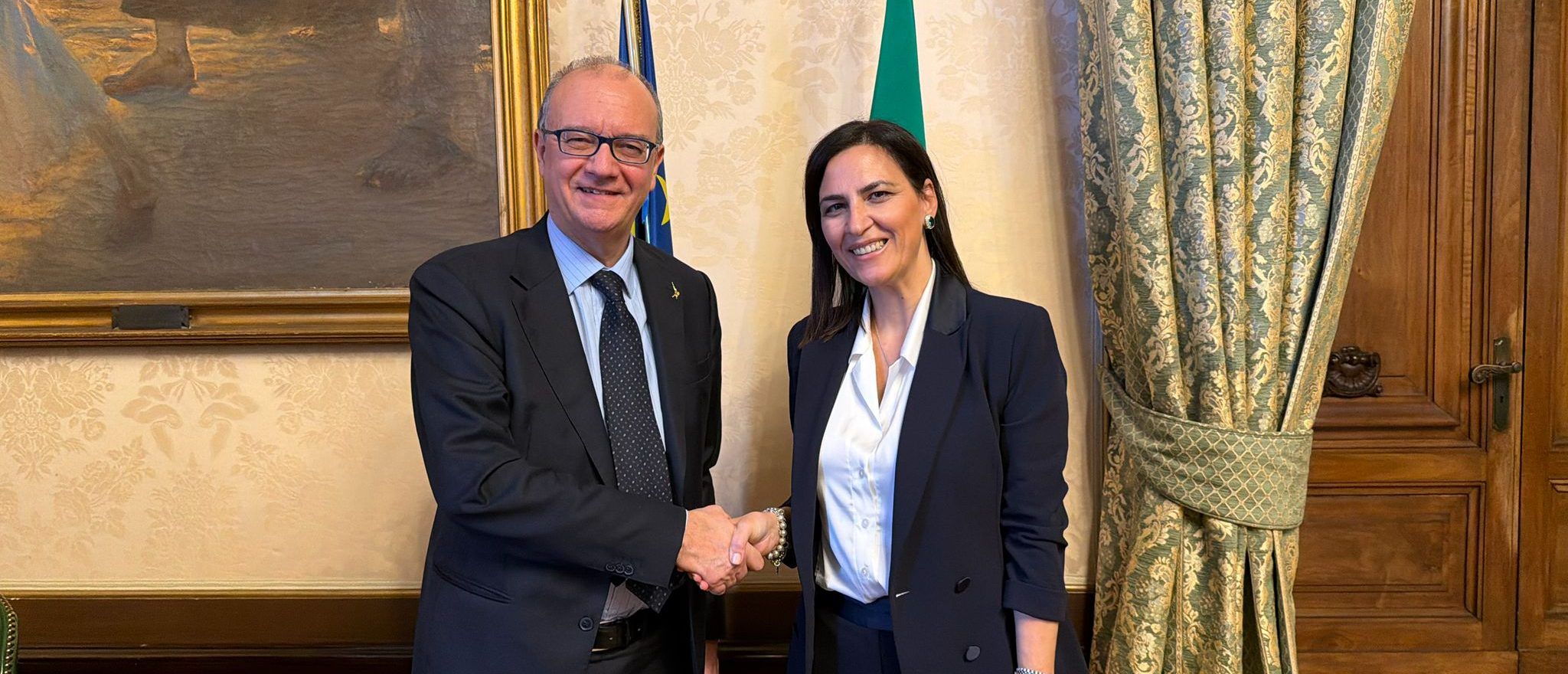 Istruzione, l’assessore Micheli incontra il ministro Valditara: «Dialogo costante tra Governo e Regione»