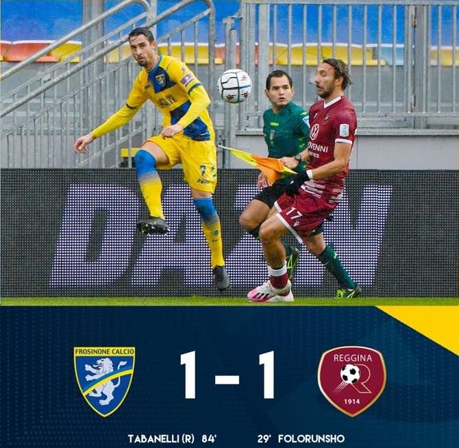 Pari per la Reggina a Frosinone. Plizzari grande protagonista