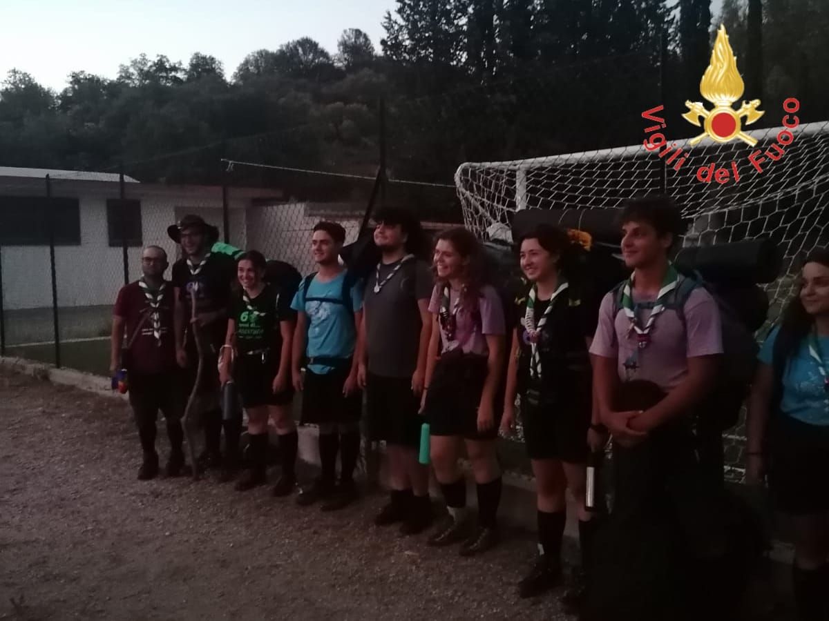 Boy scout si perdono nei boschi Reggini, ritrovati dai vigili del fuoco – FOTO E VIDEO