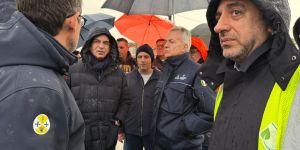 Occhiuto visita le aree dei Laghi di Sibari colpite dall’esondazione del Crati – FOTO