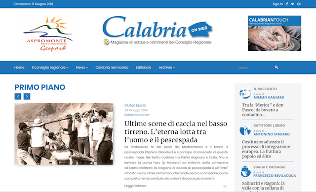 "Calabria on web" cambia veste grafica