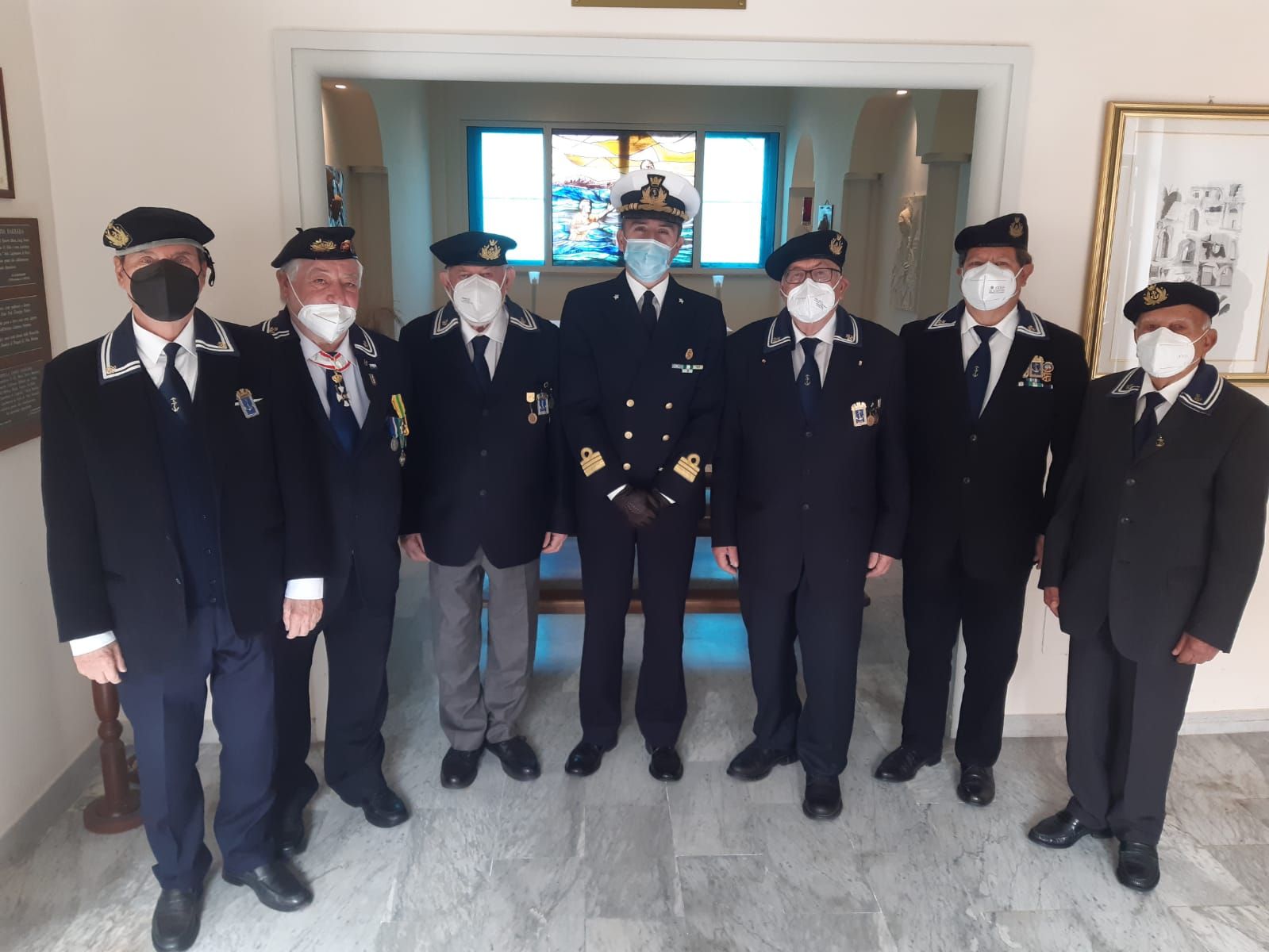 Vibo, delegazioni Anmi di Pizzo e Amantea visitano la Capitaneria di Porto