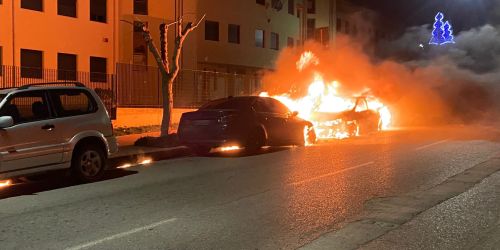 incendio auto trebisacce