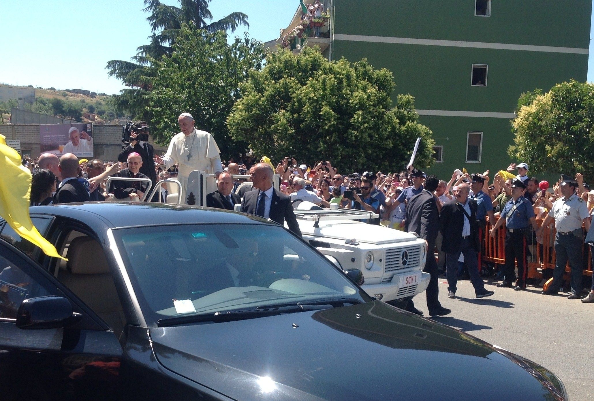 IL PAPA IN CALABRIA | Cassano ritorna alla normalità