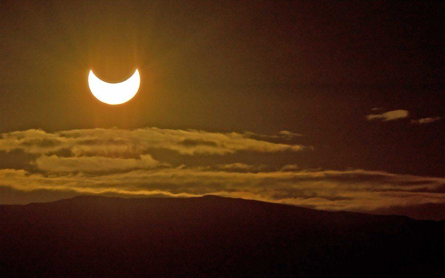 Calabria incantata dall'eclissi