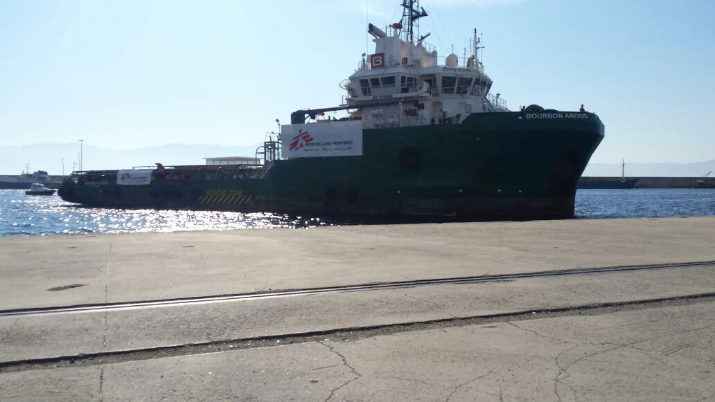 In arrivo nel porto di Vibo 311 migranti