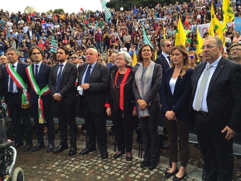 Stop violenza, «Reggio e lo Stato ci sono» – LE FOTO