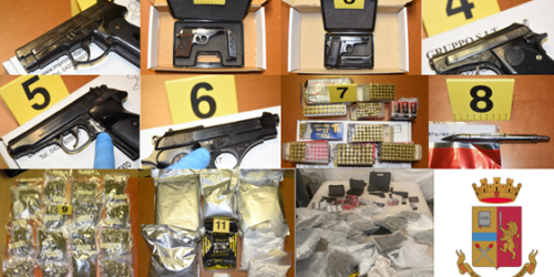 armi droga siderno squadra mobile