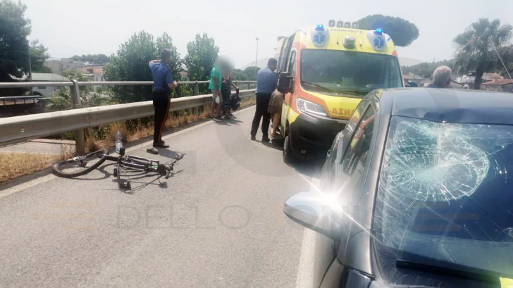 Investito con la bici a Montegiordano: 14enne trasferito d’urgenza al “Giannettasio”