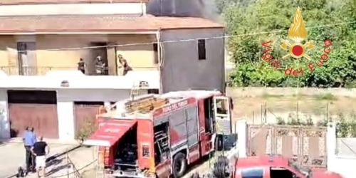 incendio palazzina