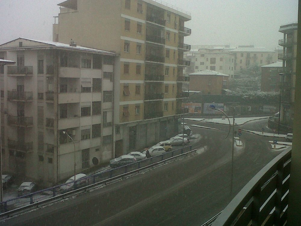Neve a bassa quota, scuole chiuse in alcuni comuni del cosentino