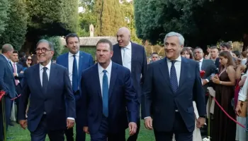 Italia-Usa, a Villa Taverna “strappo” ricucito