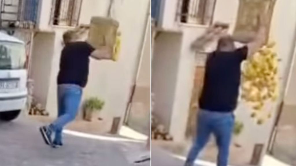 Umbriatico, il sindaco vincente rinnova l’«usanza» dei limoni contro la casa dell’avversario – VIDEO