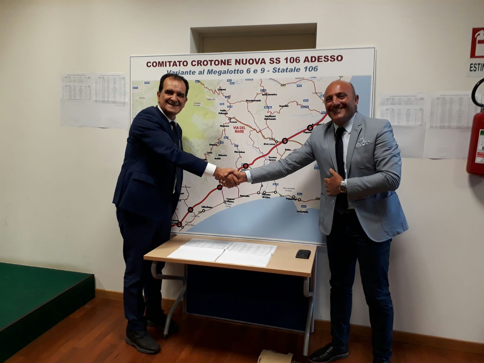 «La variante alla 106 è (anche) una vittoria delle comunità»