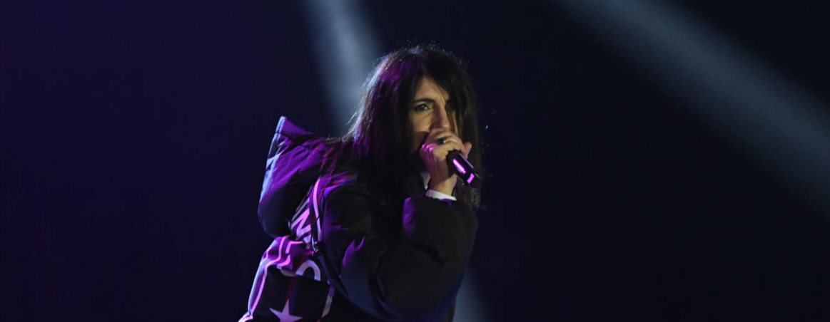 Il messaggio di Giorgia dopo il concerto a Cosenza. «Vi auguro amore»