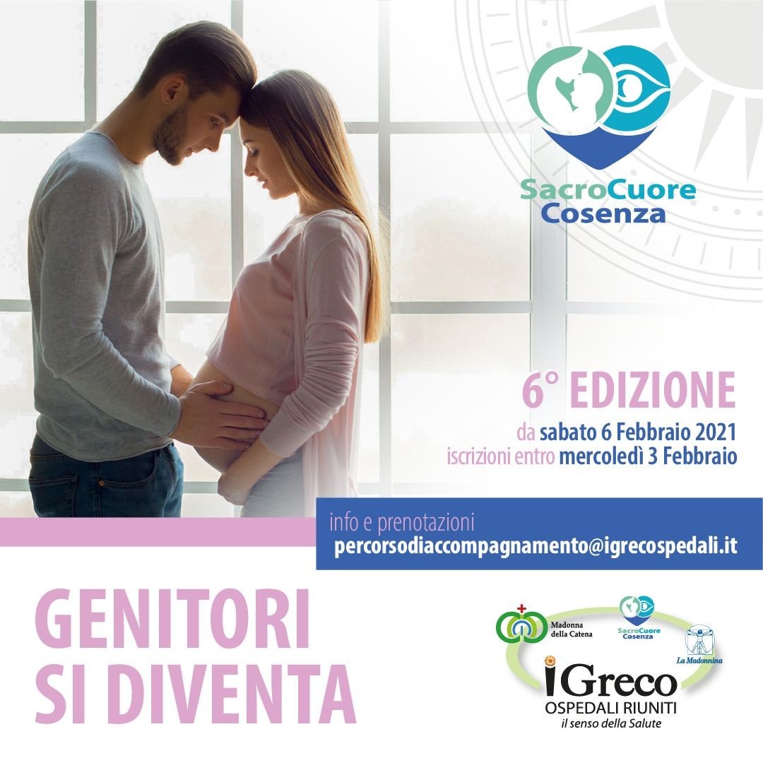 "Genitori si diventa", da iGreco un percorso di accompagnamento alla nascita