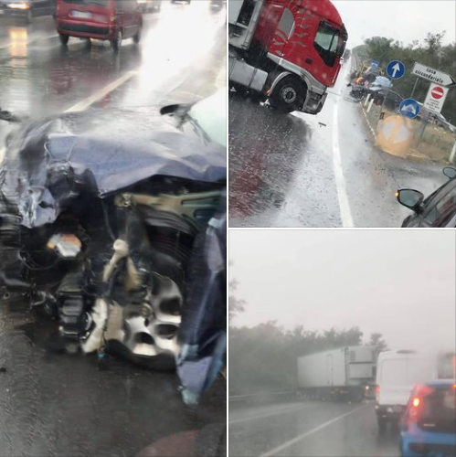 Incidente sulla statale 18 a San Lucido: un ferito