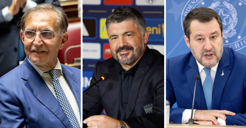 Da Salvini a La Russa: quando Gattuso dà lezione di garbo istituzionale