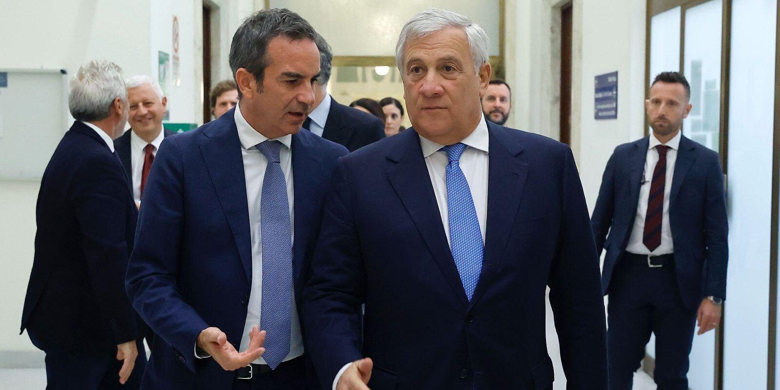 Occhiuto indagato, Tajani: «Sono certo della sua innocenza»