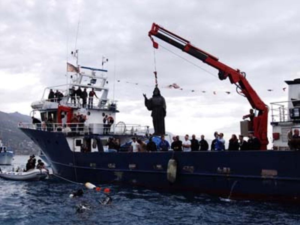 Greco: «Cercavamo San Francesco e abbiamo trovato un relitto»