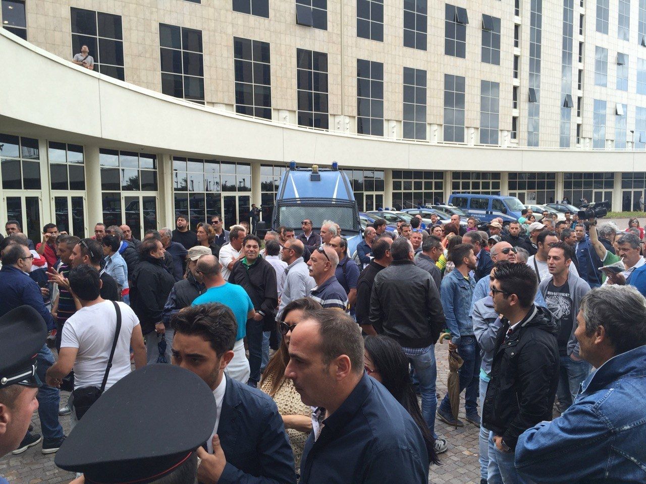 I precari assediano la Cittadella