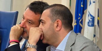 Salvini a Reggio Calabria per sostenere Cannizzaro: «La Lega qui sarà determinante»