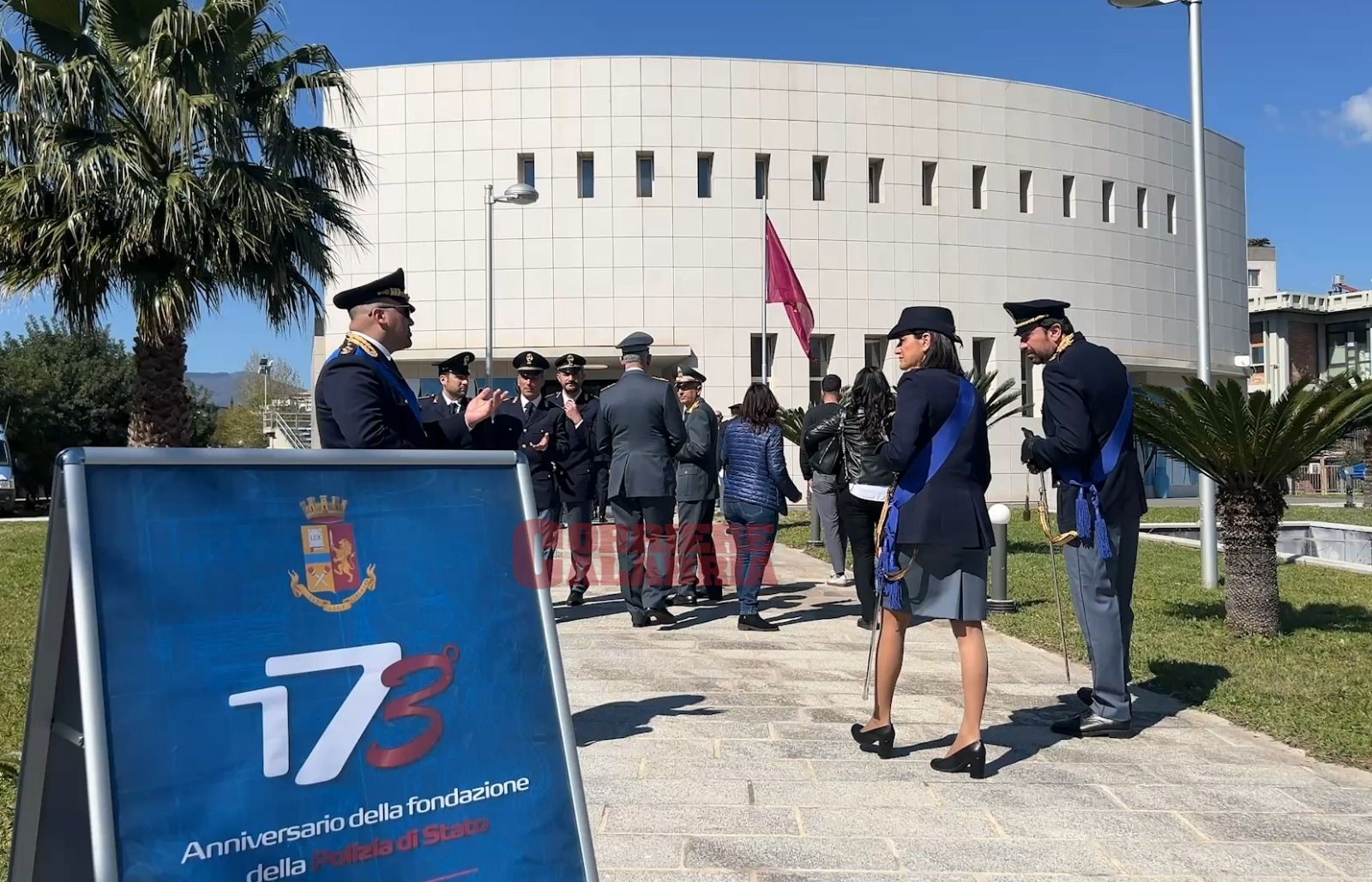 Celebrato il 173esimo anniversario della Polizia di Stato. «Pieno contrasto alle organizzazioni criminali complesse» – FOTO E VIDEO