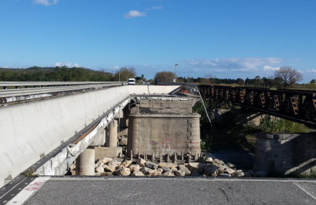 Ponte sull'Allaro, a novembre tornerà in funzione
