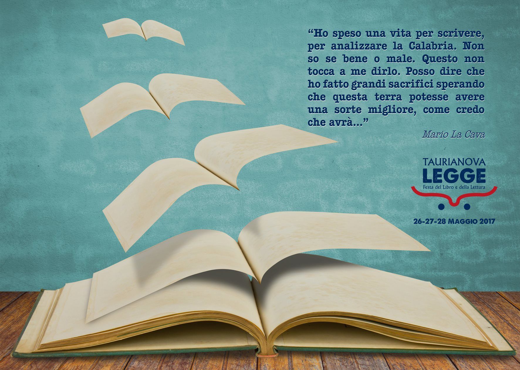 “Taurianova legge”, dal 26 al 28 maggio la festa del libro