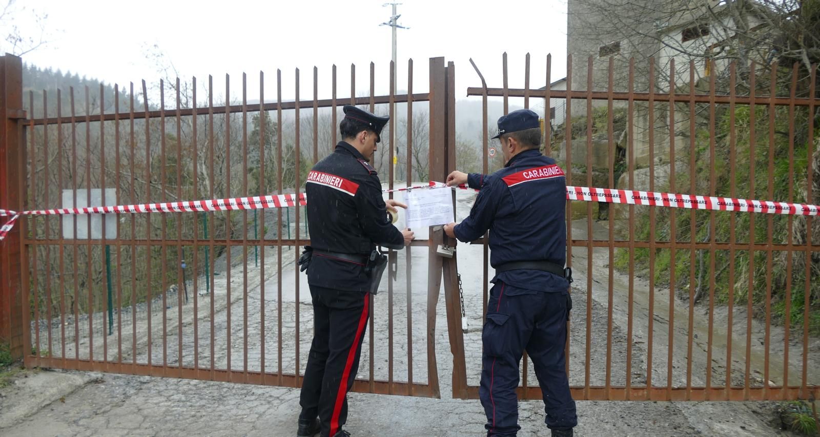 Sequestrate aree industriali nel Tirreno Cosentino