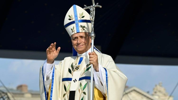 Papa Leone XIV è arrivato a Lourdes