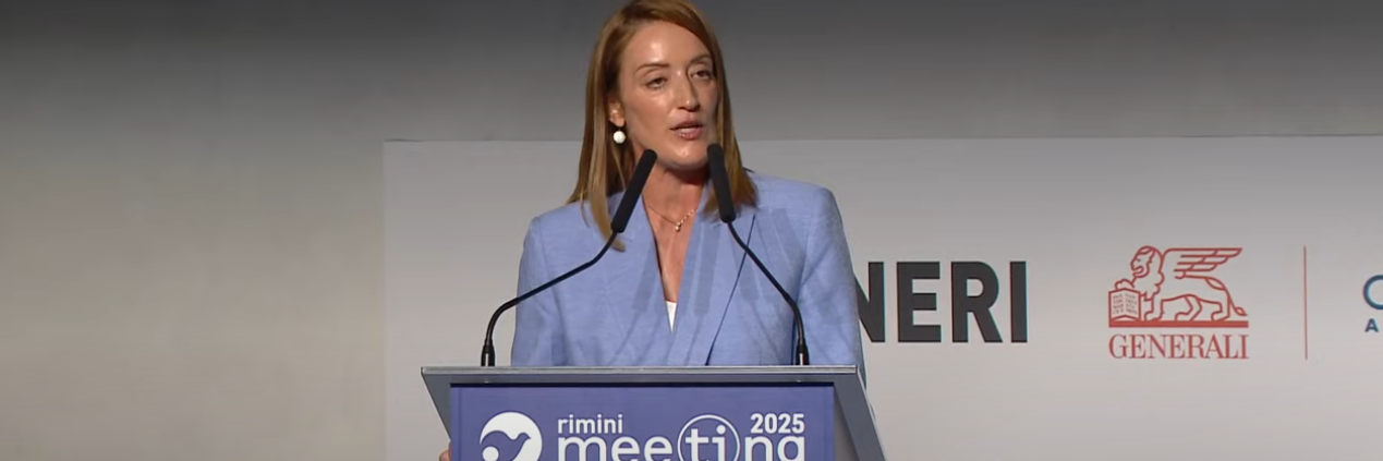 Metsola e la Calabria: «Ho incontrato Nicola, vorrebbe che la sua impresa crescesse nella sua terra» – VIDEO