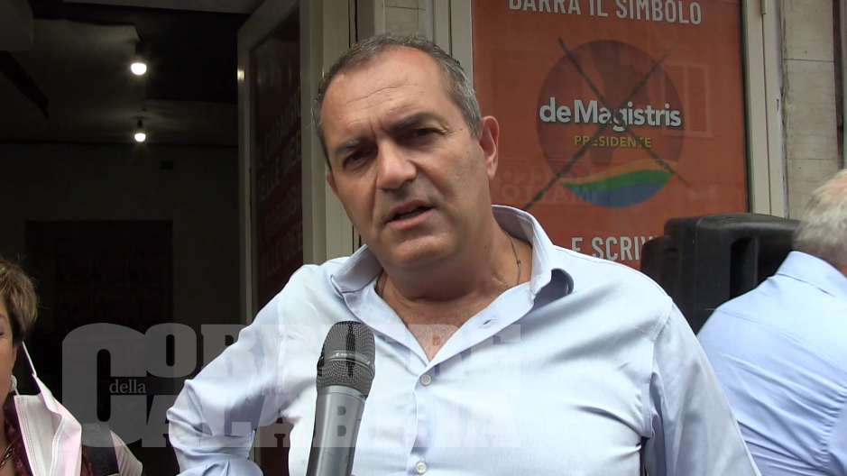 Da Vibo parla de Magistris: «Con noi finirà il commissariamento». E sul debito: «Lo paghi chi ha rubato» – VIDEO