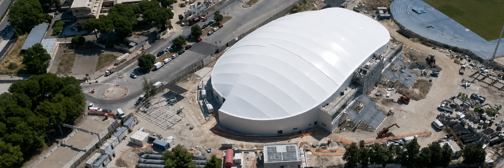 Taranto 2026, Ferraro Spa a lavoro sul Palasport “Amatori Ricciardi”